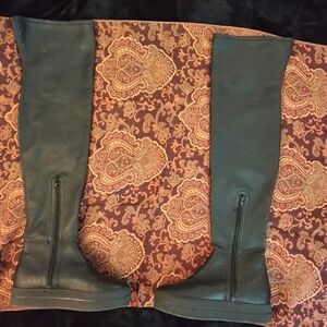 Black Knee-High Boots